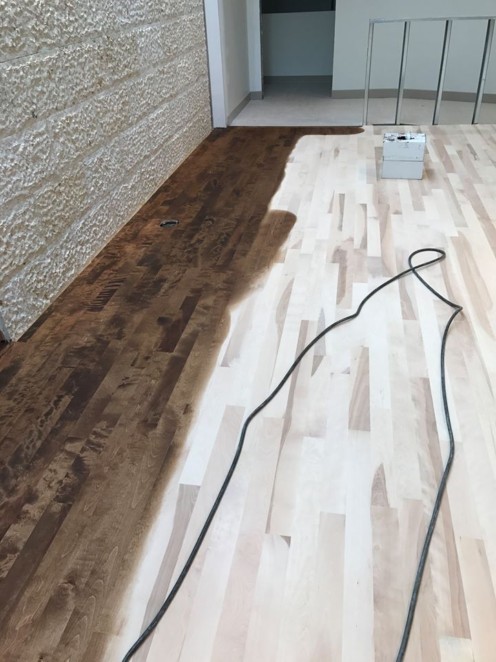 hardwood floor sanding Floor Vision LLC Suwanee'