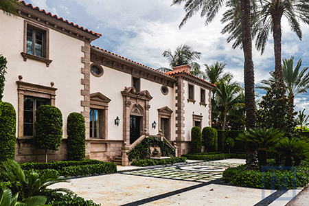 Mediterranean homes of Sarasota, Florida.
