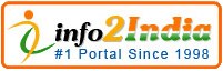 Logo for info2india'