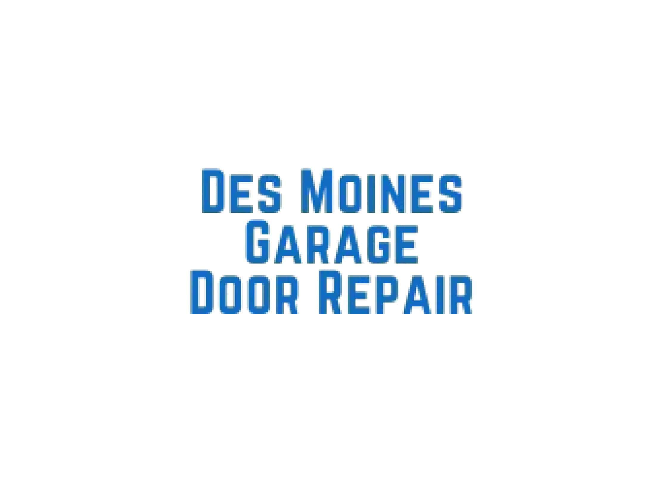 Company Logo For Des Moines Garage Door Repair'