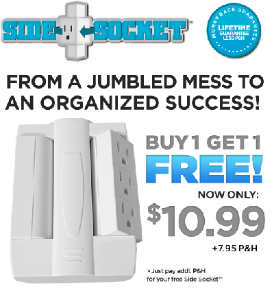 Side Socket Multi Plug'
