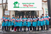 Hong Doan housemaid center’s staffs
