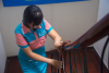 Hong Doan housemaid staff always work hard'