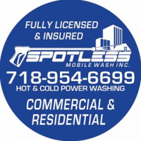 Power Washing &amp; Graffiti Removal - Spotless Mobile Wash Inc Logo