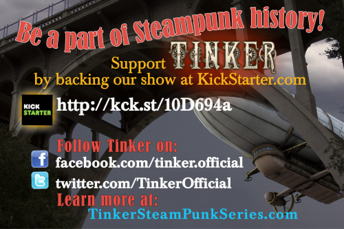 TINKER Kickstarter Flyer'