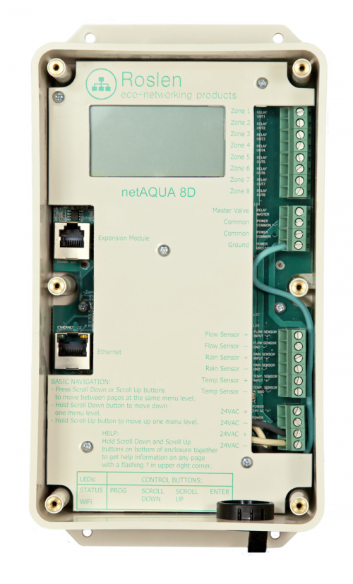 netAQUA: Web-enabled Irrigation Controller'
