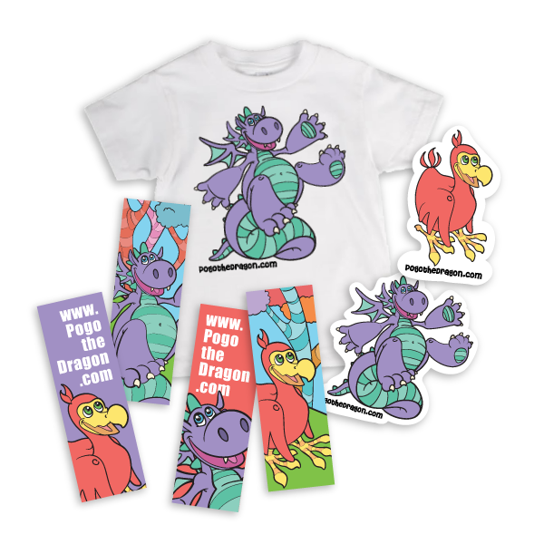 Pogo the Dragon and Dodo the Bird Children's Book'