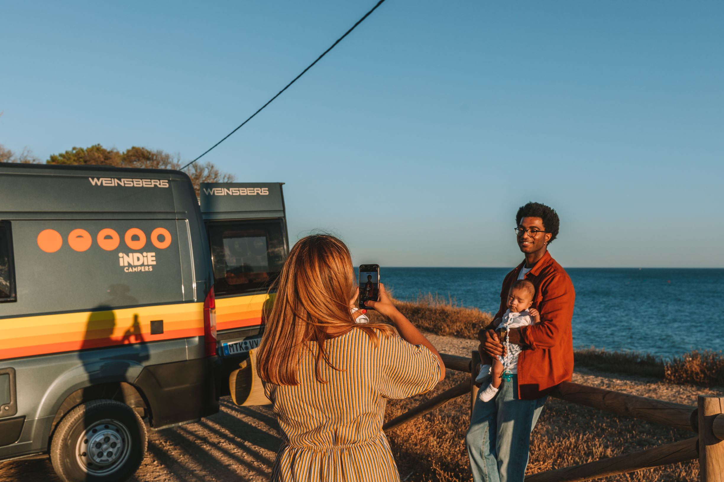 Campervan travellers making memories with Indie Campers