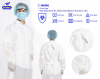Disposable protective Isolation gown medical clothing'