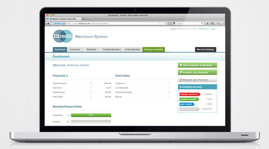 Directli / Ledger Software Ltd'