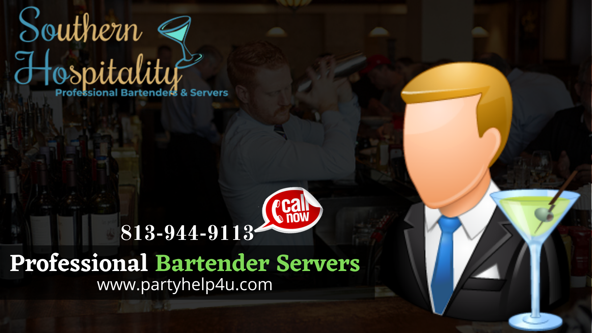 Company Logo For Southern Hospitality - Professional Bartend'