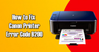Canon Printer Error Code b200 Logo
