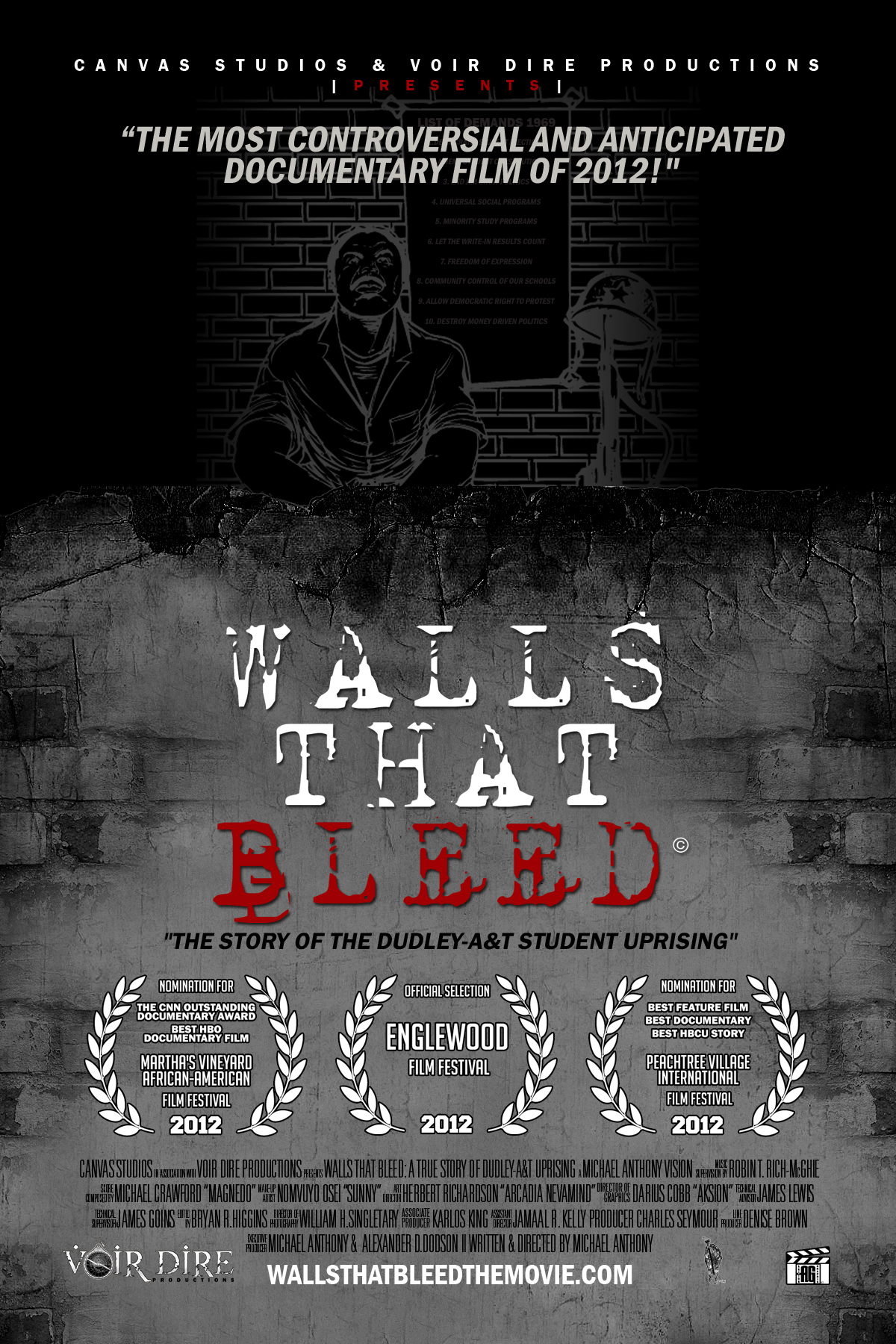 Walls that Bleed'