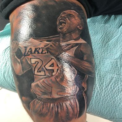 Color Portrait tattoos'