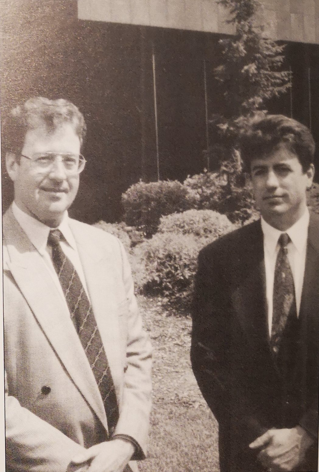 Don Steacy left, and Robb Richardson