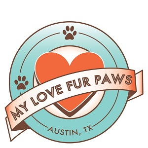 My Love Fur Paws Pet Care Logo