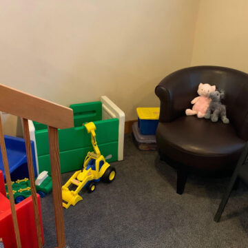 Kids playing area at Concord Dental Associates'