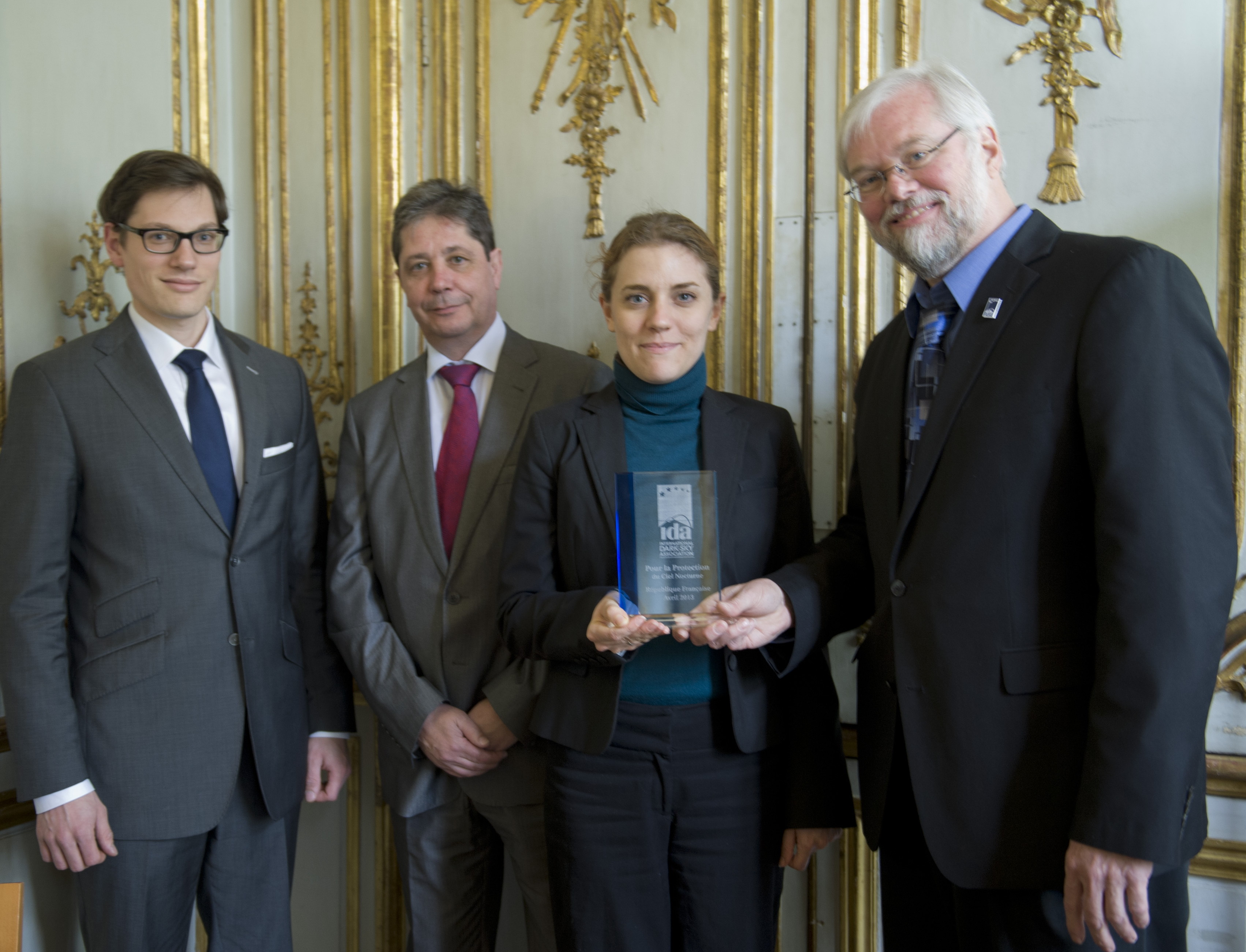 French Government Receives IDA Award'