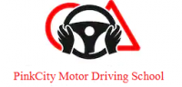 Pink City Motor Driving Logo