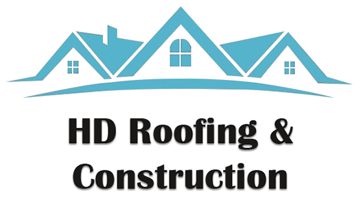 HD Roofing & Construction Logo