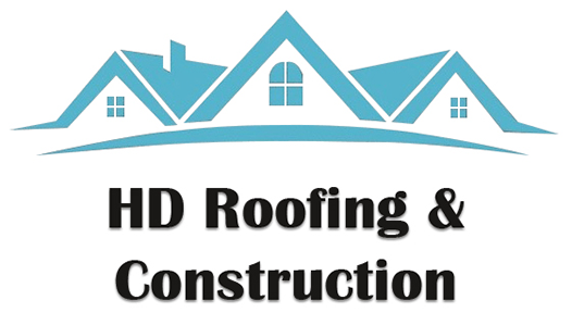 HD Roofing &amp; Construction Logo