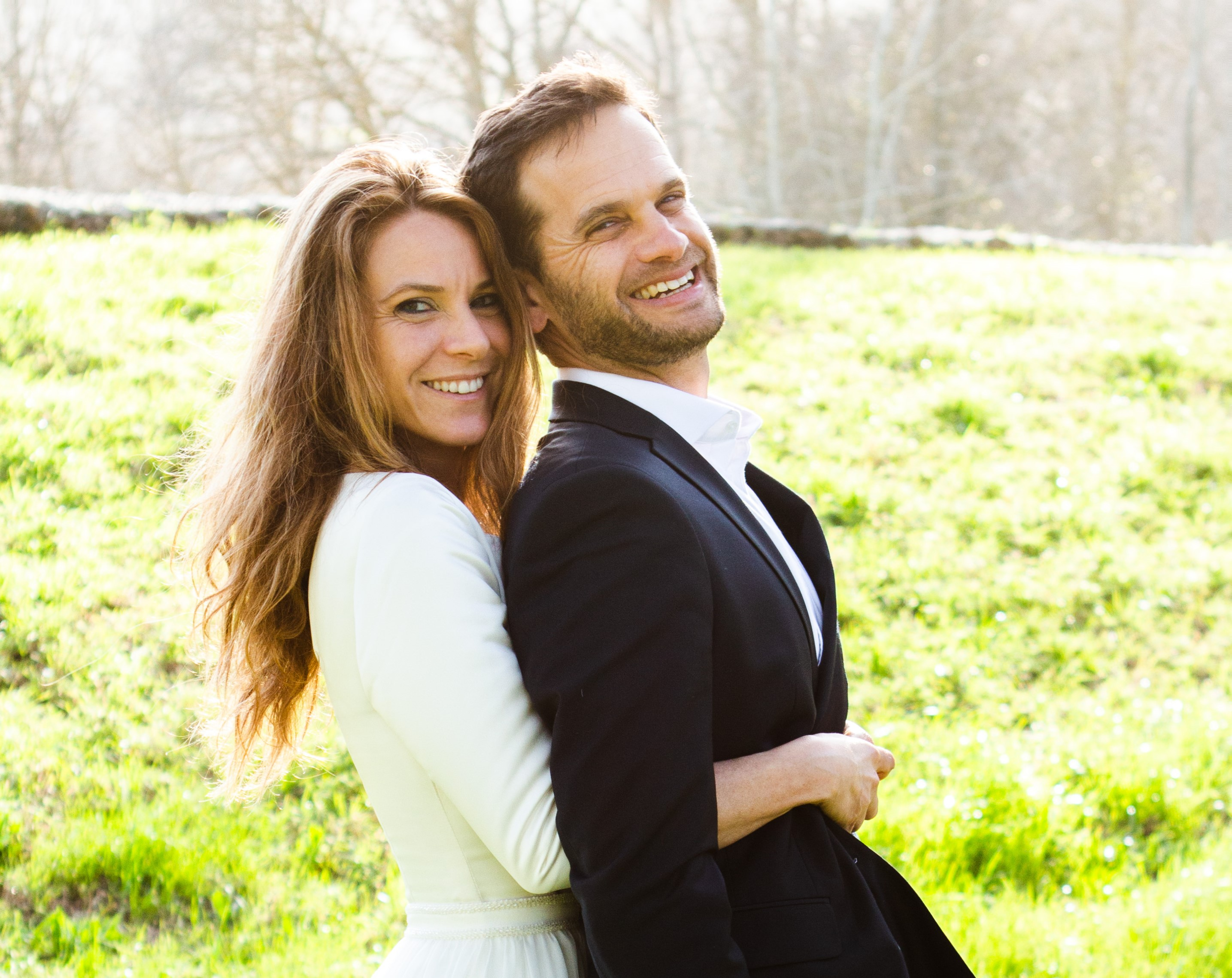 Recently married JWed couple Ryan and Michal