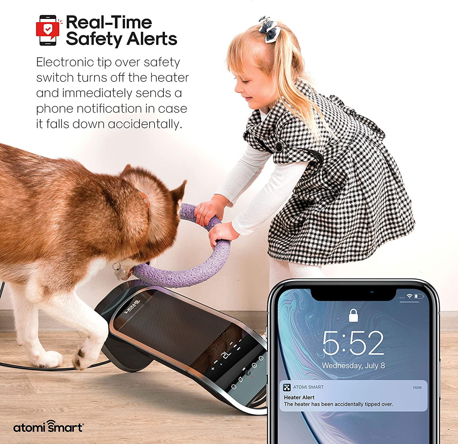 Smart WiFi Tower Heater