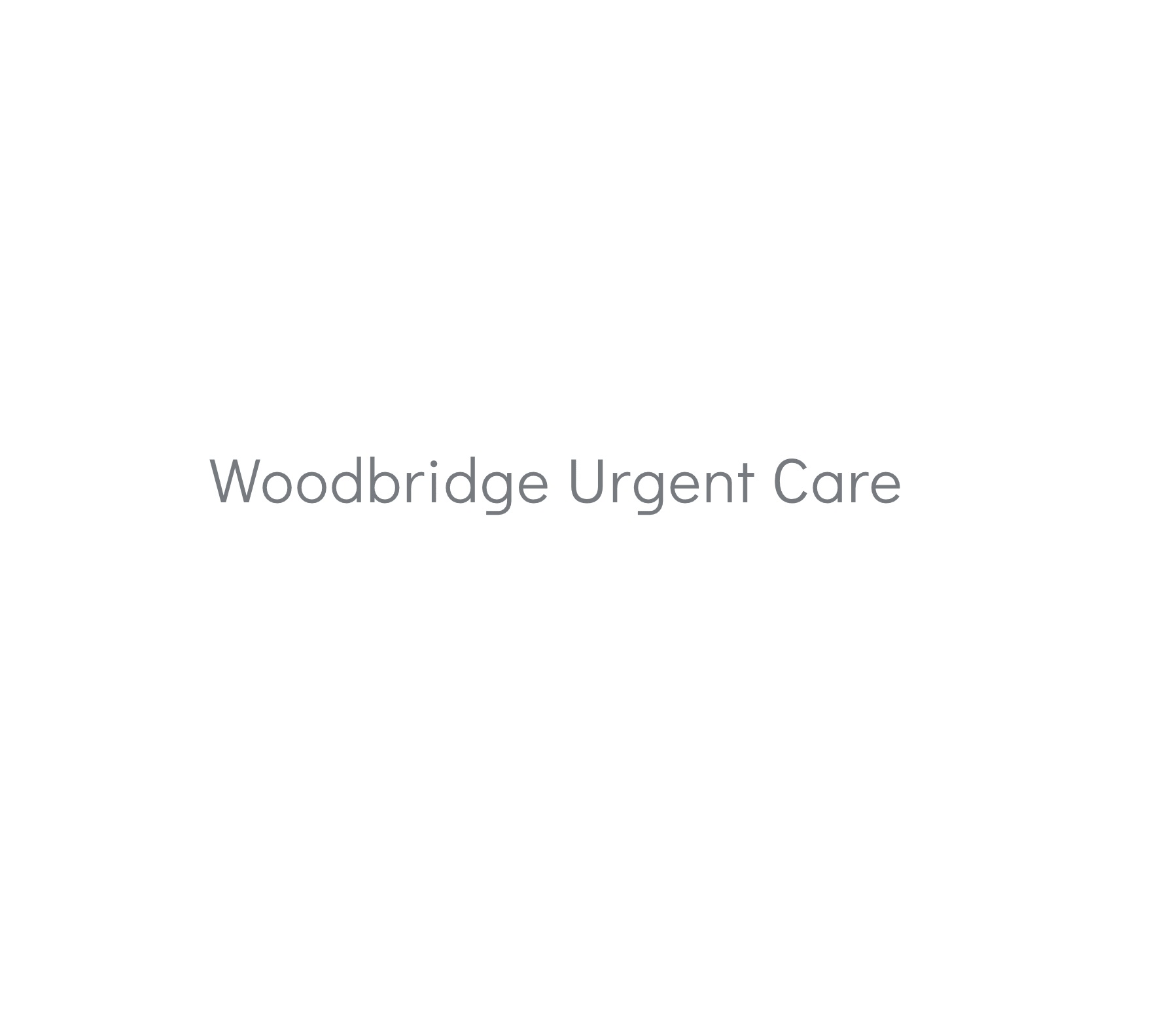 Company Logo For Woodbridge Urgent Care'