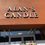 Company Logo For Alan's Candle'