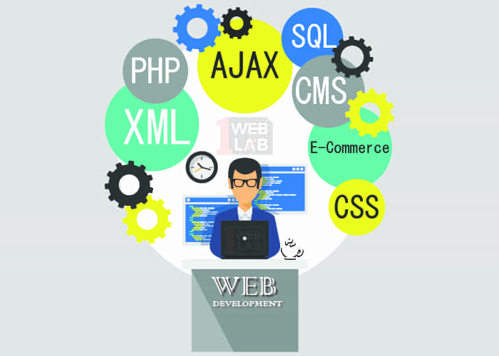 1weblab(website design company in noida ) Logo