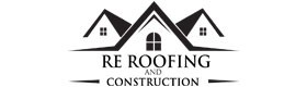 RE Roofing &amp; Construction - Roofing Insurance Claim Richland Hills TX Logo