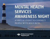 Intermountain Virtual Mental Health Event