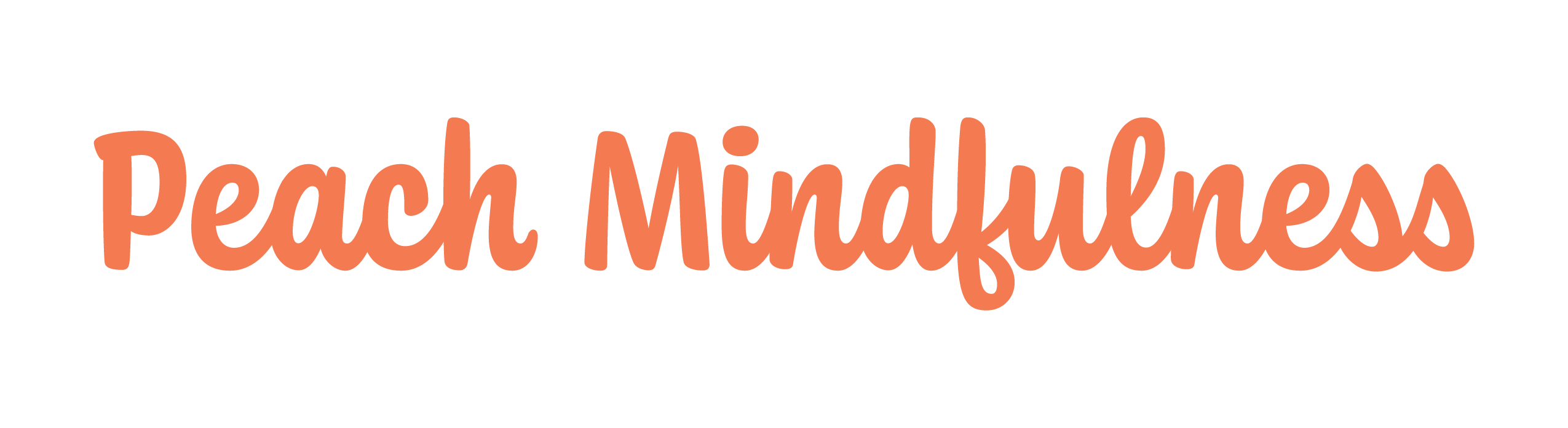 Peach Mindfulness Logo