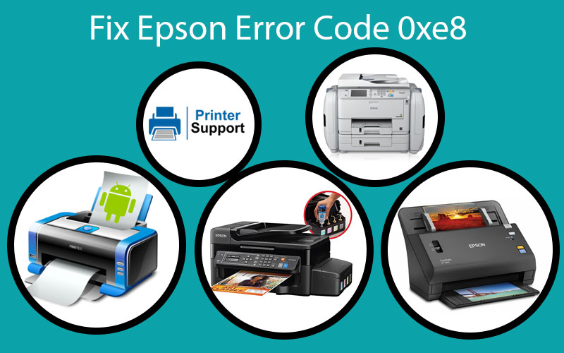 Epson Printer Error Code 0xe8