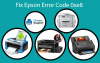 Company Logo For Epson Printer Error Code 0xe8'