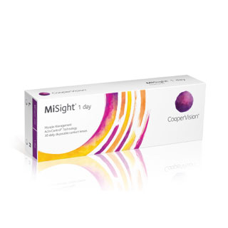 CooperVision MiSight-1-day contact lenses for Myopia Control'