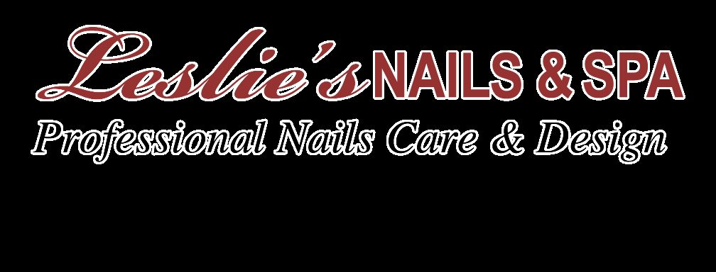 Leslies Nails And Spa Logo