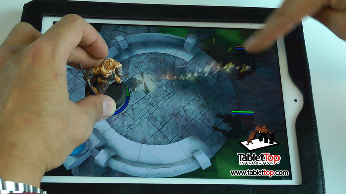 Miniatures + Tablets = TabletTop gaming!'