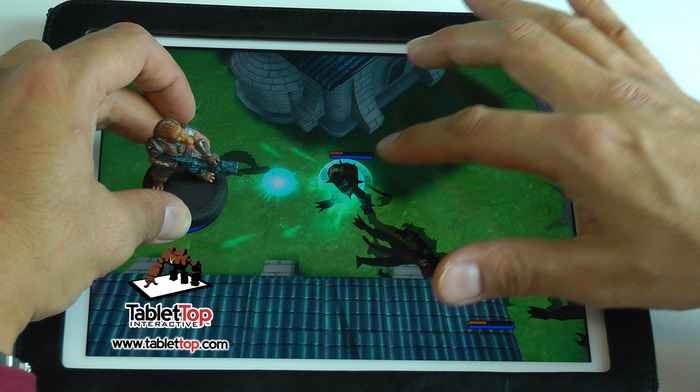 Miniatures + Tablets = TabletTop gaming!'