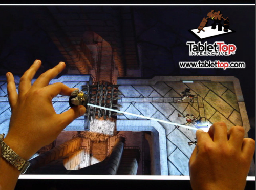 Miniatures + Tablets = TabletTop gaming!'