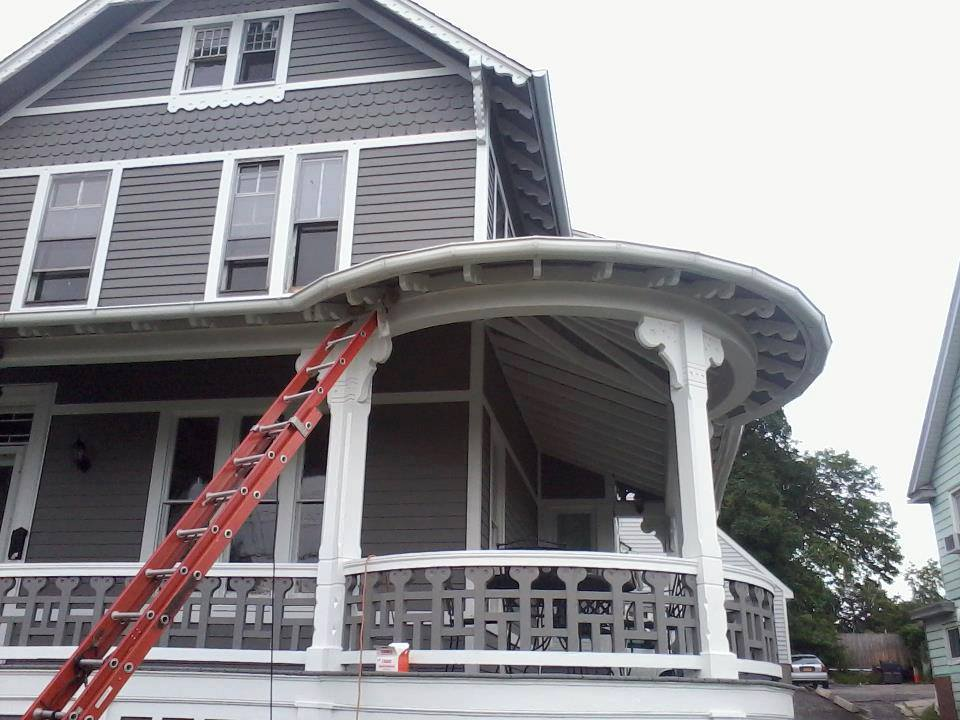Company Logo For George's Seamless Gutters'