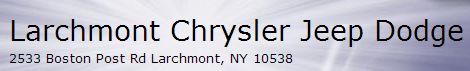 Larchmont Chrysler Jeep Dodge