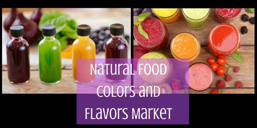 Natural Food Colors &amp;amp; Flavors Market'