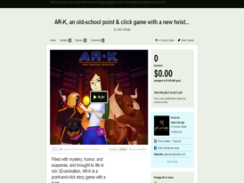 AR-K, an old-school game with a new twist...'