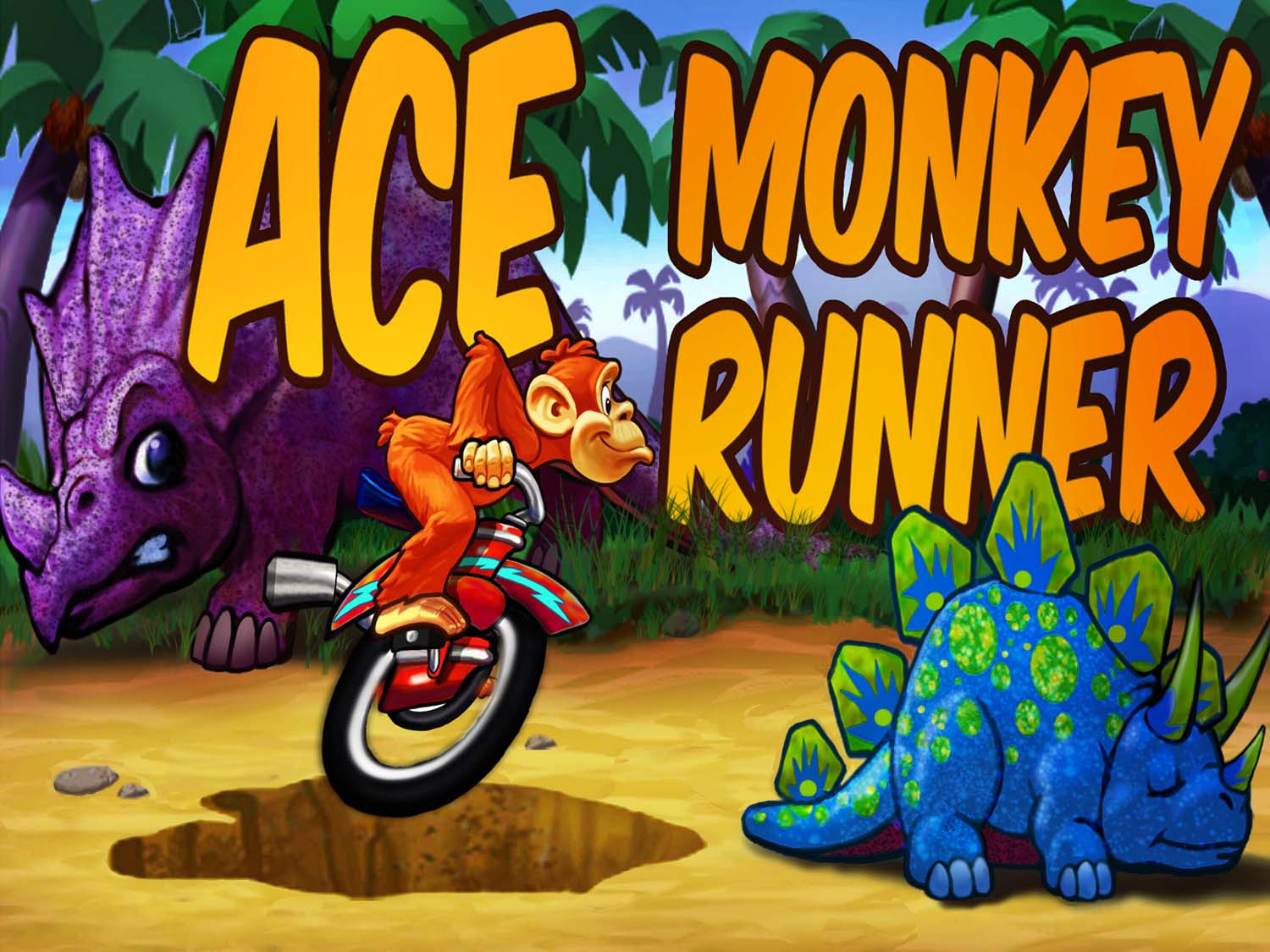 Ace Monkey Runner by David Murray'