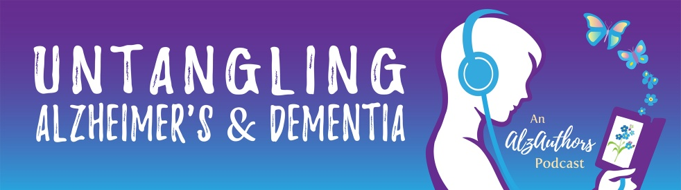 AlzAuthors Podcast Banner'