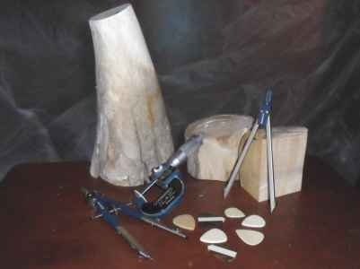 TuskBuffer Mammoth Ivory Guitar Picks'