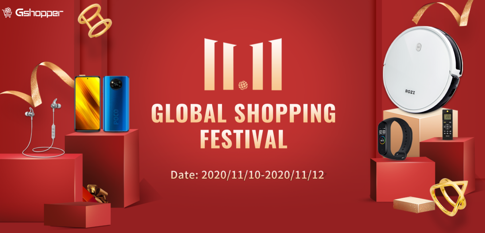 Big Promotion Over 50% Off on Gshopper till November 12th