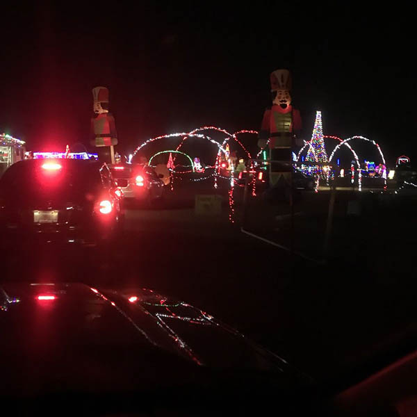 Entry to Jax Illuminations Drive Thru Light Show'