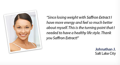Saffron Extract Testimonial'